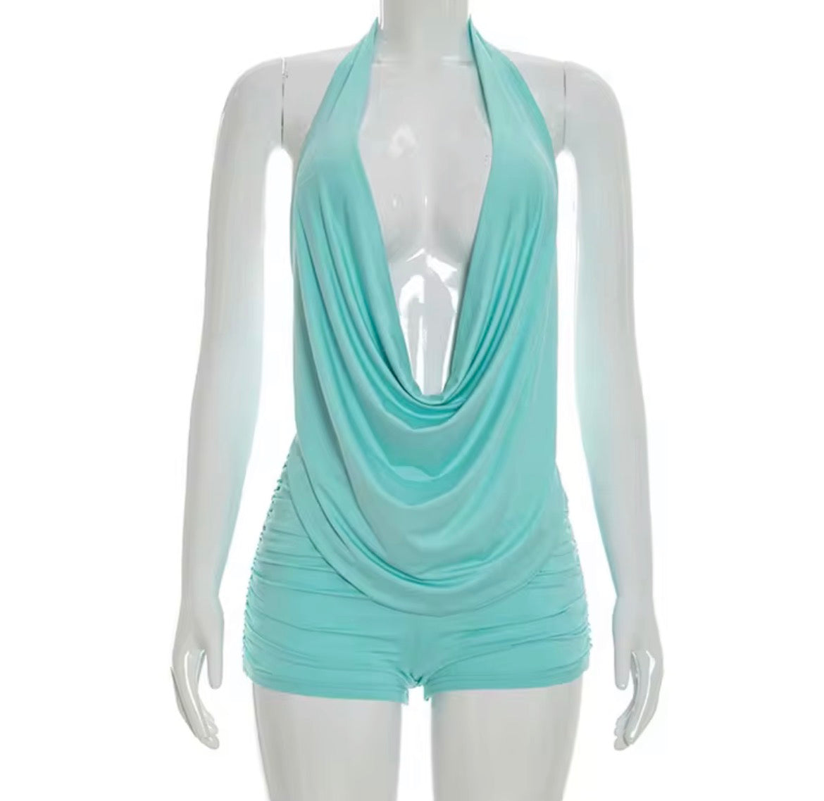 Drape romper set