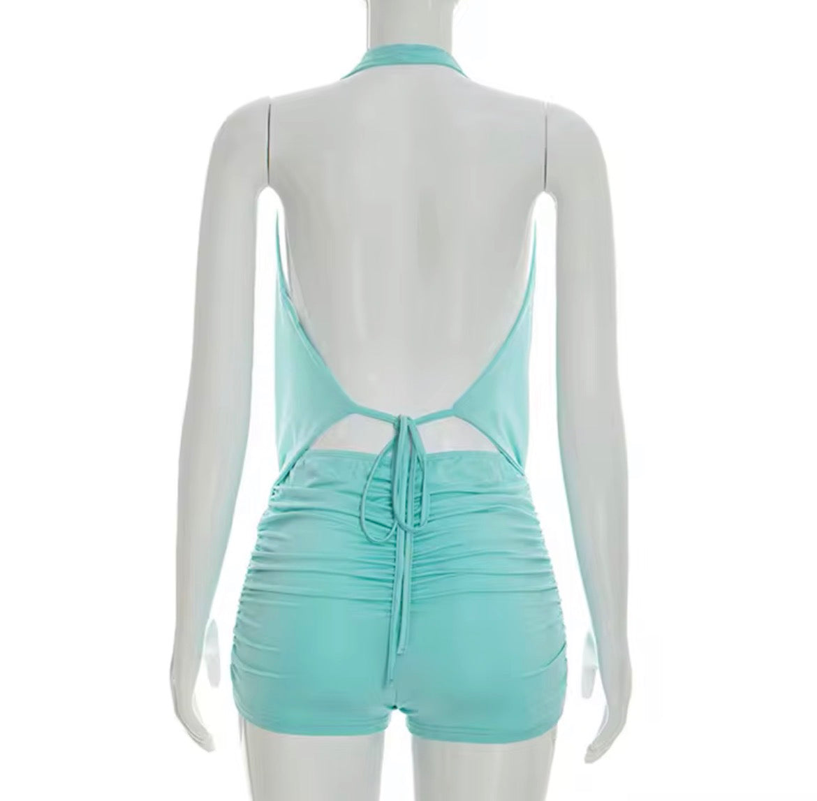 Drape romper set